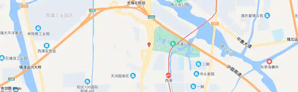 无锡海溪防腐厂_公交站地图_无锡公交_妙搜公交查询2025
