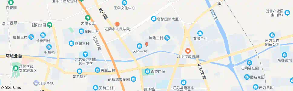 无锡大桥一村_公交站地图_无锡公交_妙搜公交查询2025