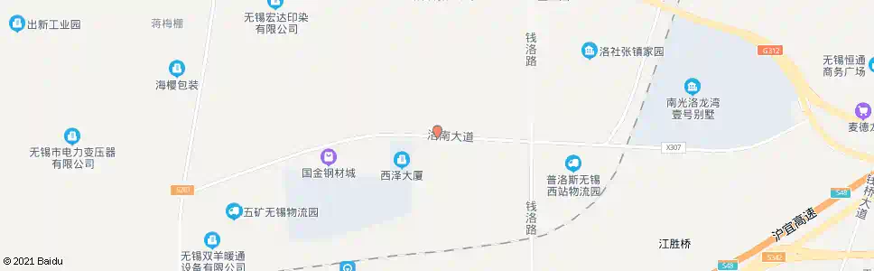 无锡红明_公交站地图_无锡公交_妙搜公交查询2025