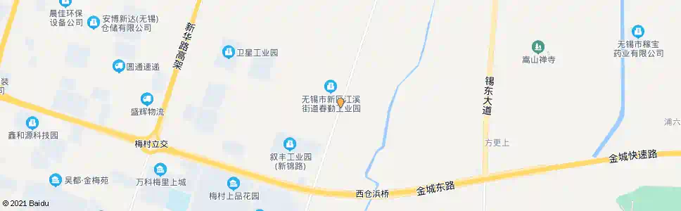 无锡新宅村_公交站地图_无锡公交_妙搜公交查询2025
