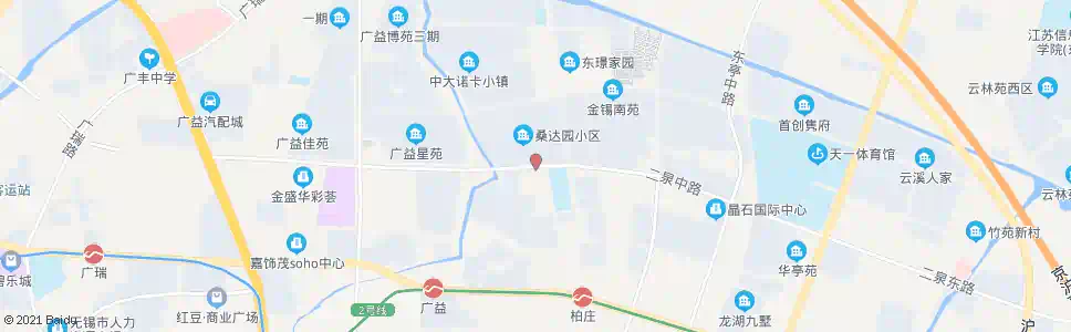 无锡桑达园_公交站地图_无锡公交_妙搜公交查询2025