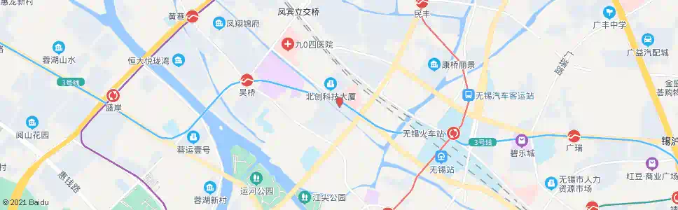 无锡总装备部疗养院_公交站地图_无锡公交_妙搜公交查询2025