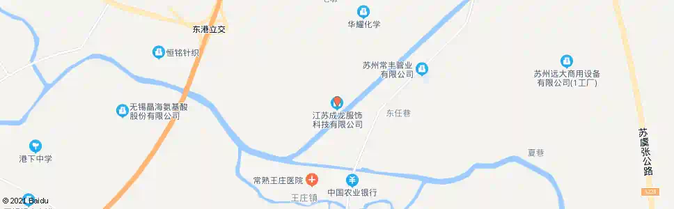 无锡港王路(成龙服饰公司)_公交站地图_无锡公交_妙搜公交查询2025