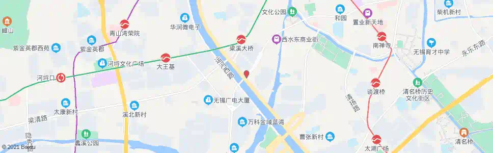 无锡开源大桥_公交站地图_无锡公交_妙搜公交查询2025