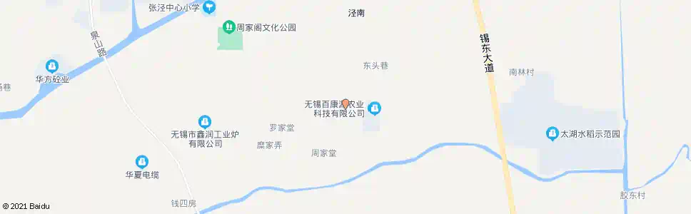 无锡周家阁二路_公交站地图_无锡公交_妙搜公交查询2025