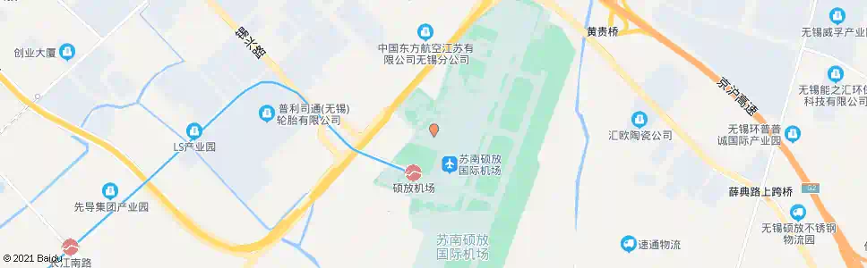 无锡空港(硕放)公交停车场_公交站地图_无锡公交_妙搜公交查询2025