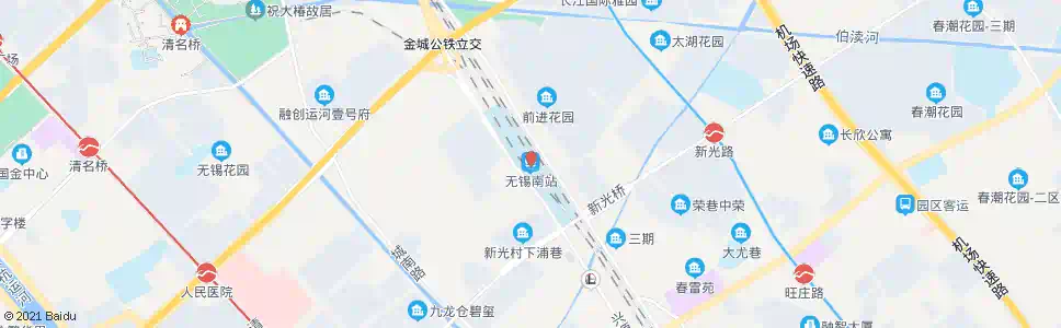 无锡溪南_公交站地图_无锡公交_妙搜公交查询2025