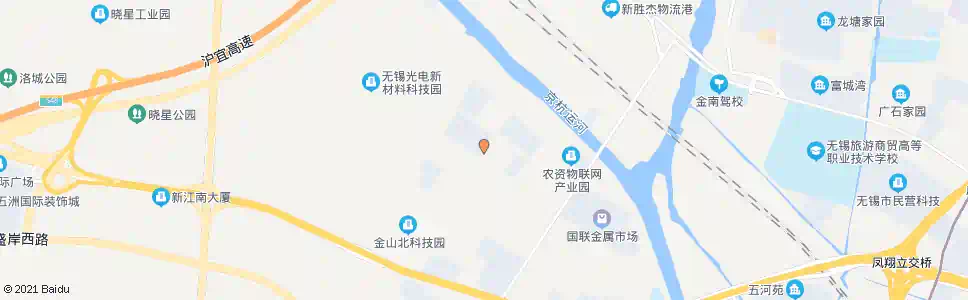 无锡会岸路(宏广公司)_公交站地图_无锡公交_妙搜公交查询2025