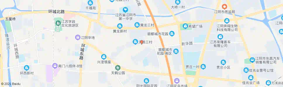 无锡天鹤七村_公交站地图_无锡公交_妙搜公交查询2025