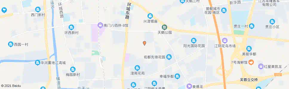无锡小河菜场_公交站地图_无锡公交_妙搜公交查询2025