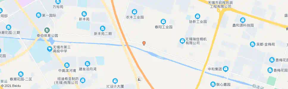 无锡312国道(泰伯大道)_公交站地图_无锡公交_妙搜公交查询2025