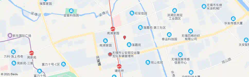 无锡南湖大道(高运路)_公交站地图_无锡公交_妙搜公交查询2025
