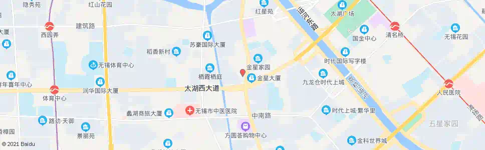无锡红星南路_公交站地图_无锡公交_妙搜公交查询2025