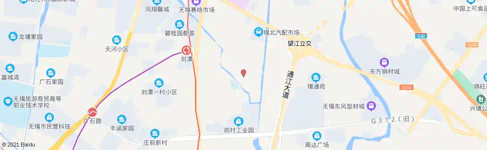无锡塘头村_公交站地图_无锡公交_妙搜公交查询2025