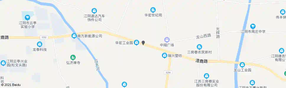 无锡华宏科技_公交站地图_无锡公交_妙搜公交查询2025
