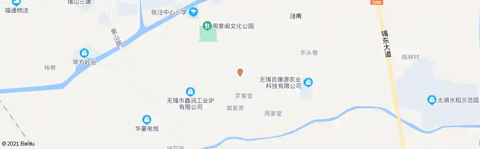 无锡糜罗家_公交站地图_无锡公交_妙搜公交查询2025