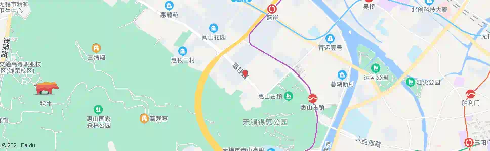 无锡惠畅里_公交站地图_无锡公交_妙搜公交查询2025