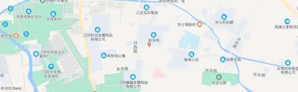 无锡新华苑_公交站地图_无锡公交_妙搜公交查询2025