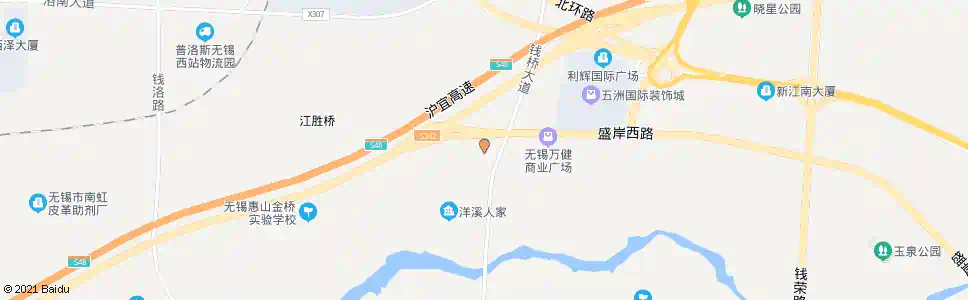无锡盛岸公交停车场_公交站地图_无锡公交_妙搜公交查询2025