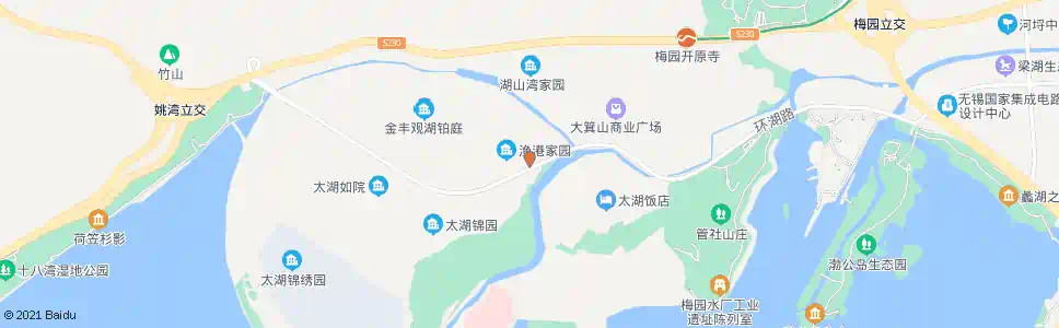 无锡锦园高尔夫_公交站地图_无锡公交_妙搜公交查询2025