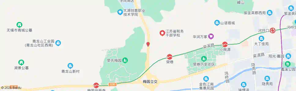 无锡无锡艺校_公交站地图_无锡公交_妙搜公交查询2025