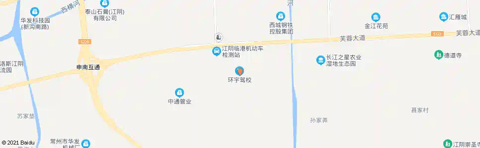 无锡环宇驾校_公交站地图_无锡公交_妙搜公交查询2025