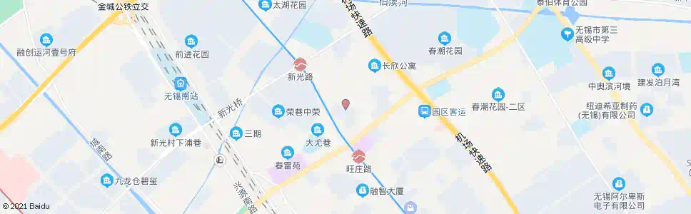 无锡方夹里_公交站地图_无锡公交_妙搜公交查询2025