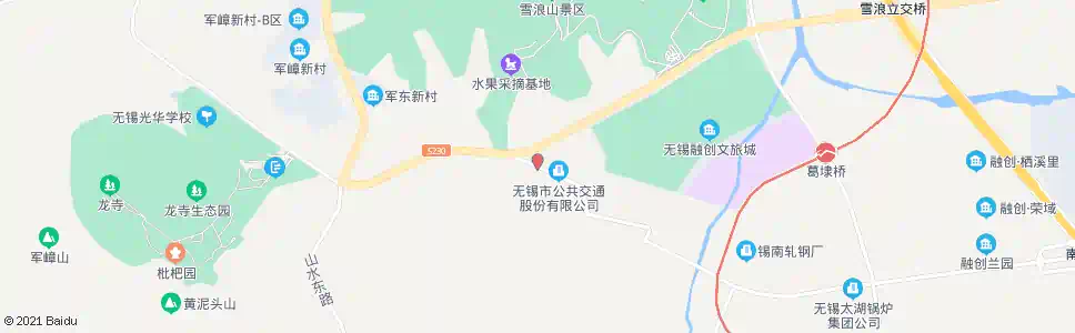 无锡新城分公司_公交站地图_无锡公交_妙搜公交查询2025