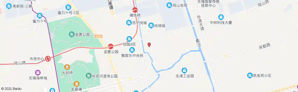 无锡外国语学校_公交站地图_无锡公交_妙搜公交查询2025