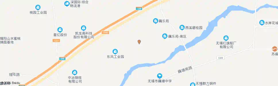 无锡藕塘_公交站地图_无锡公交_妙搜公交查询2025