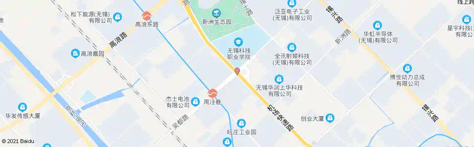 无锡吴都路(机场路)_公交站地图_无锡公交_妙搜公交查询2025