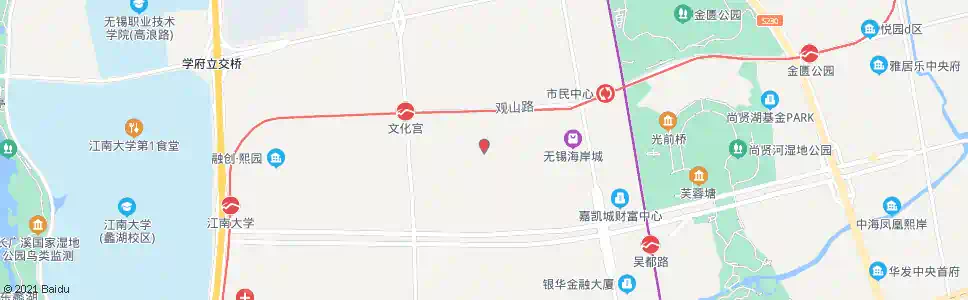 无锡方庙路(显云寺)_公交站地图_无锡公交_妙搜公交查询2025
