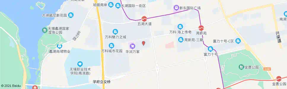 无锡糜巷桥家园_公交站地图_无锡公交_妙搜公交查询2025