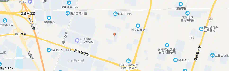 无锡群兴路(新风路)_公交站地图_无锡公交_妙搜公交查询2025