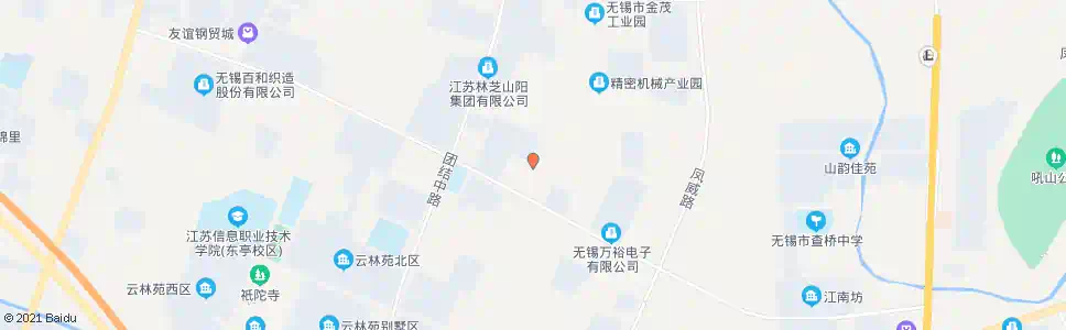 无锡春雨路(尤沈路)_公交站地图_无锡公交_妙搜公交查询2025