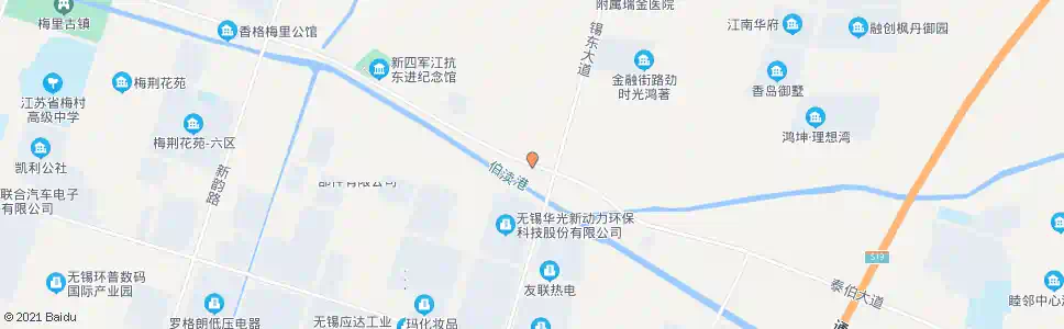无锡红丰桥_公交站地图_无锡公交_妙搜公交查询2025