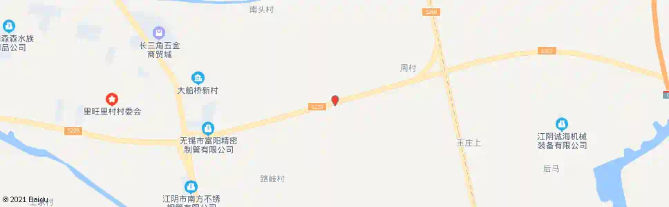 无锡官泾村_公交站地图_无锡公交_妙搜公交查询2025