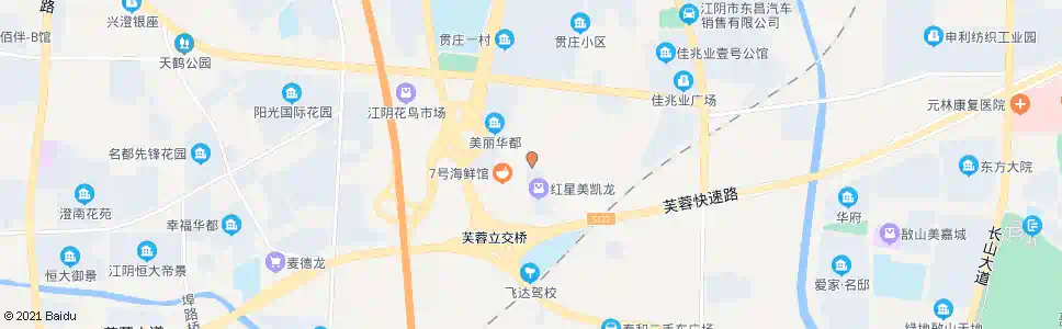 无锡新生活家居广场_公交站地图_无锡公交_妙搜公交查询2025