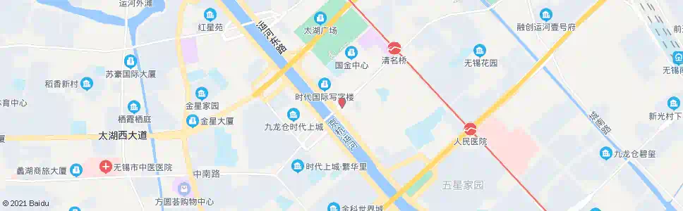 无锡清名路_公交站地图_无锡公交_妙搜公交查询2025