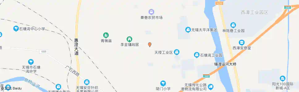 无锡天授_公交站地图_无锡公交_妙搜公交查询2025