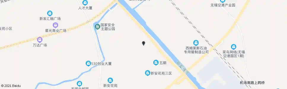 无锡南湖园路(华新北路)_公交站地图_无锡公交_妙搜公交查询2025