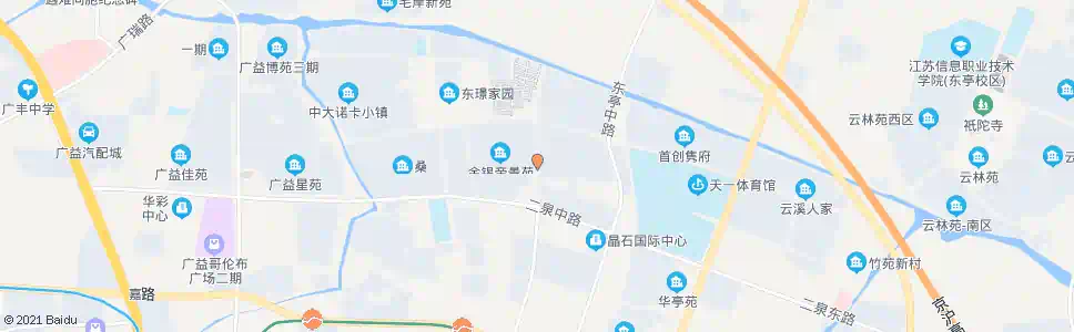无锡假日花园_公交站地图_无锡公交_妙搜公交查询2025