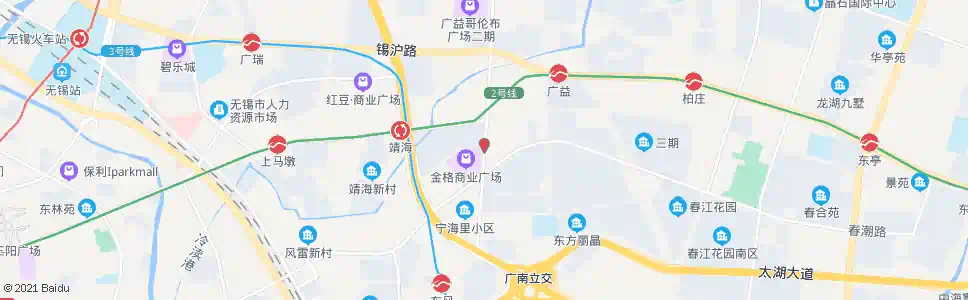 无锡宁海里(广南路)_公交站地图_无锡公交_妙搜公交查询2025