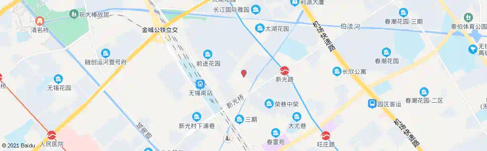 无锡太湖花园三期_公交站地图_无锡公交_妙搜公交查询2025