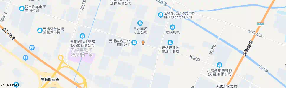 无锡新庆路(锡梅路)_公交站地图_无锡公交_妙搜公交查询2025
