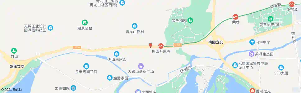 无锡梅园公交总站_公交站地图_无锡公交_妙搜公交查询2025