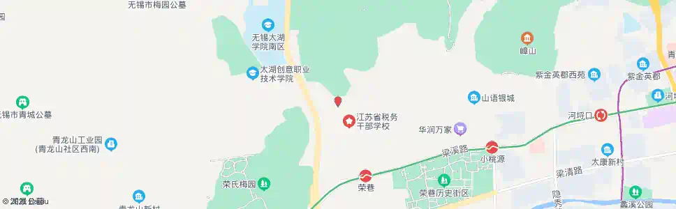 无锡钱荣路(大池路)_公交站地图_无锡公交_妙搜公交查询2025
