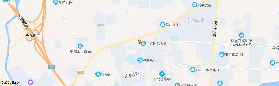 无锡梓旺新村_公交站地图_无锡公交_妙搜公交查询2025