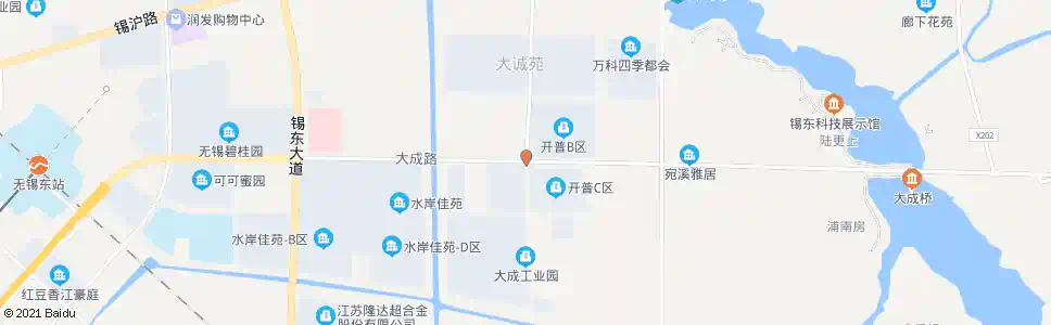 无锡东盛路(大成路)_公交站地图_无锡公交_妙搜公交查询2025