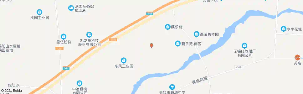 无锡藕塘大道(政新路)_公交站地图_无锡公交_妙搜公交查询2025